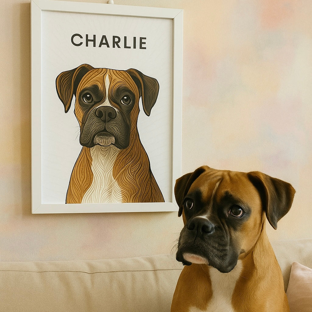 Modern Pet Portrait