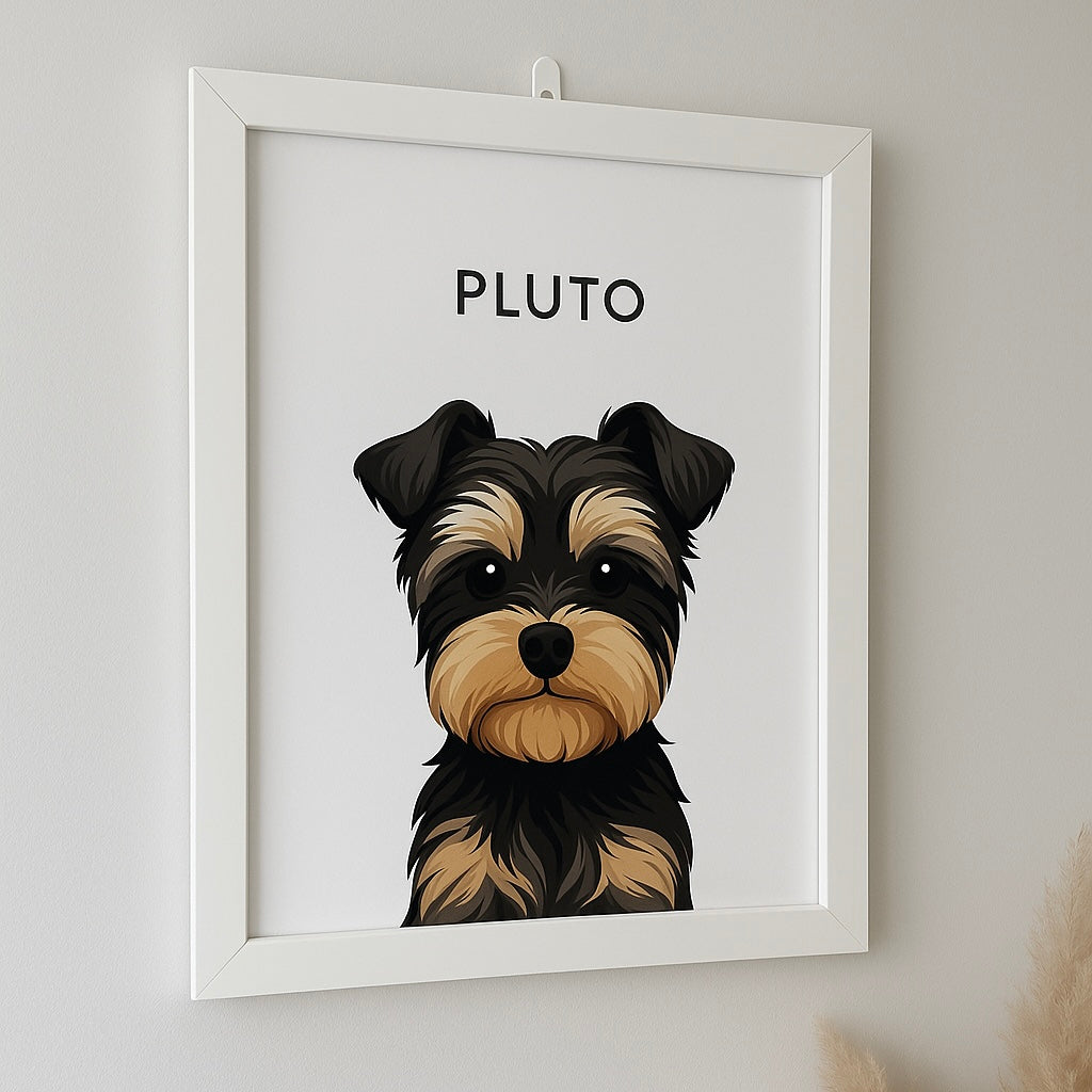 Modern Pet Portrait