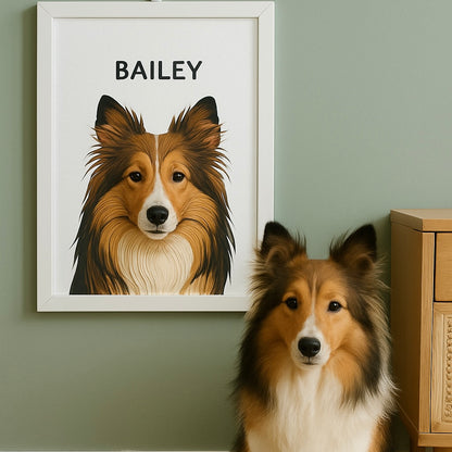 Modern Pet Portrait