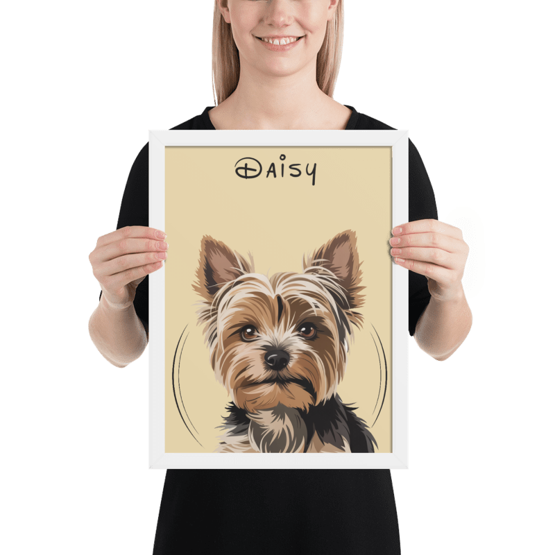 Modern Pet Portrait