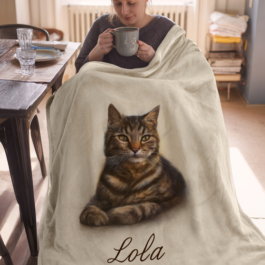🐾Sherpa Pet Memorial Blanket